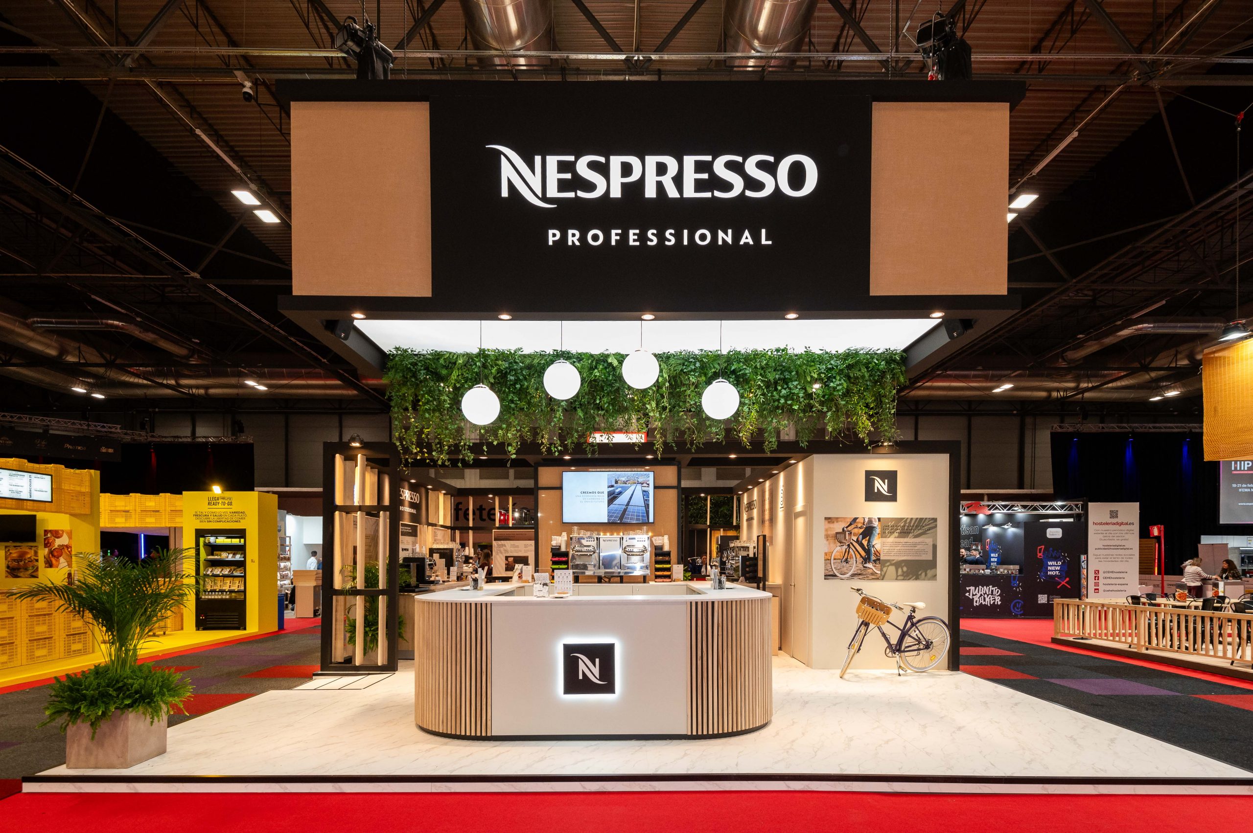 Nespresso Professional at HIP 2024: a space built around coffee