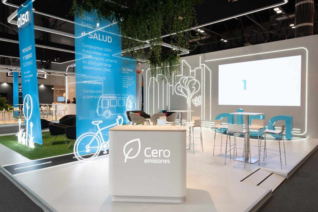 Project: ALSA at FITUR 2024: giving a mobility story a physical form · 2