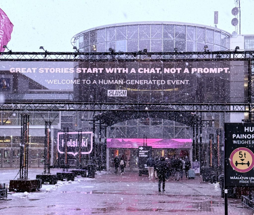 Project: Slush 2024: good stories start with a conversation · 1