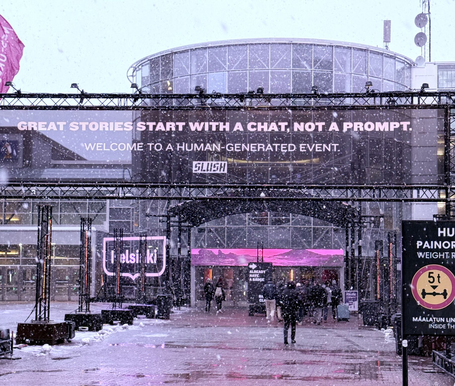 Slush 2024: las buenas historias empiezan conversando